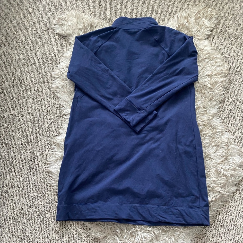 Lilly Pulitzer Navy Blue Embroidered Midi Dress - Picture 10 of 13